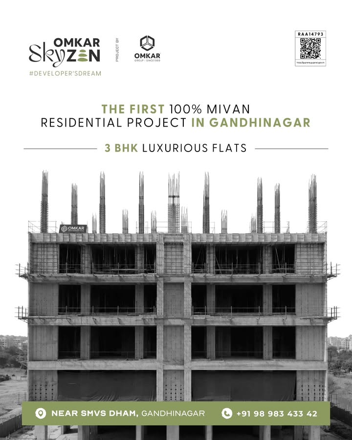 Omkar Group,  OmkarGroup, legacy, realestategandhinagar, realestateahmedabad, realestate