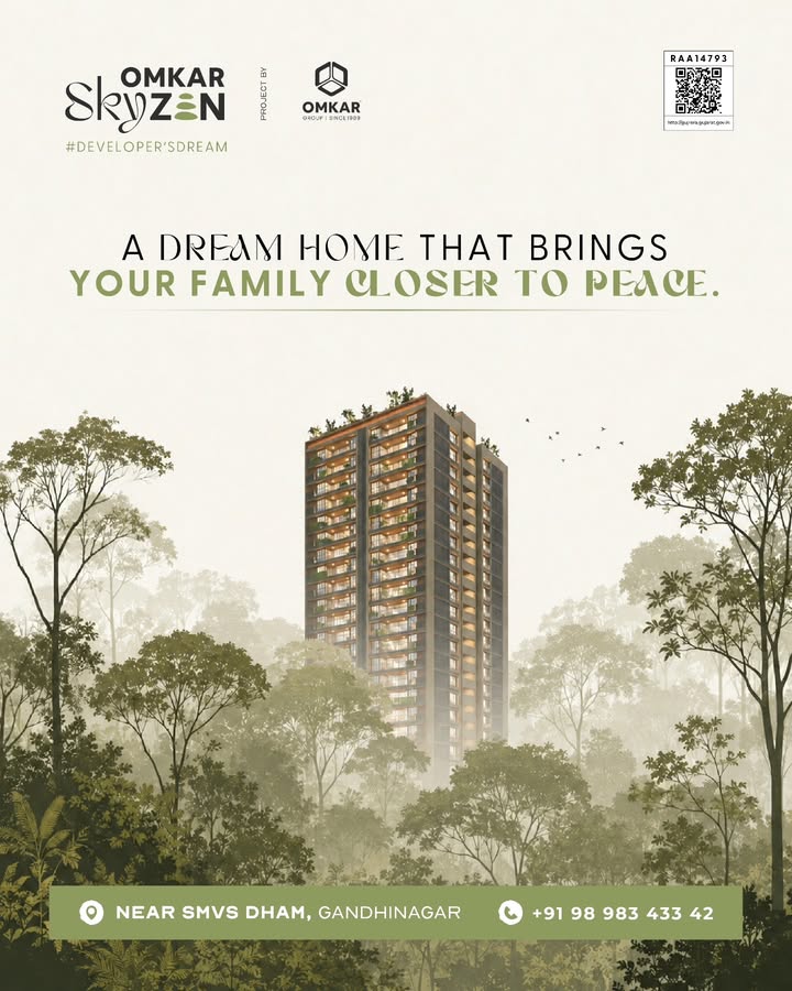 Omkar Group,  OmkarGroup, legacy, realestategandhinagar, realestateahmedabad, realestate