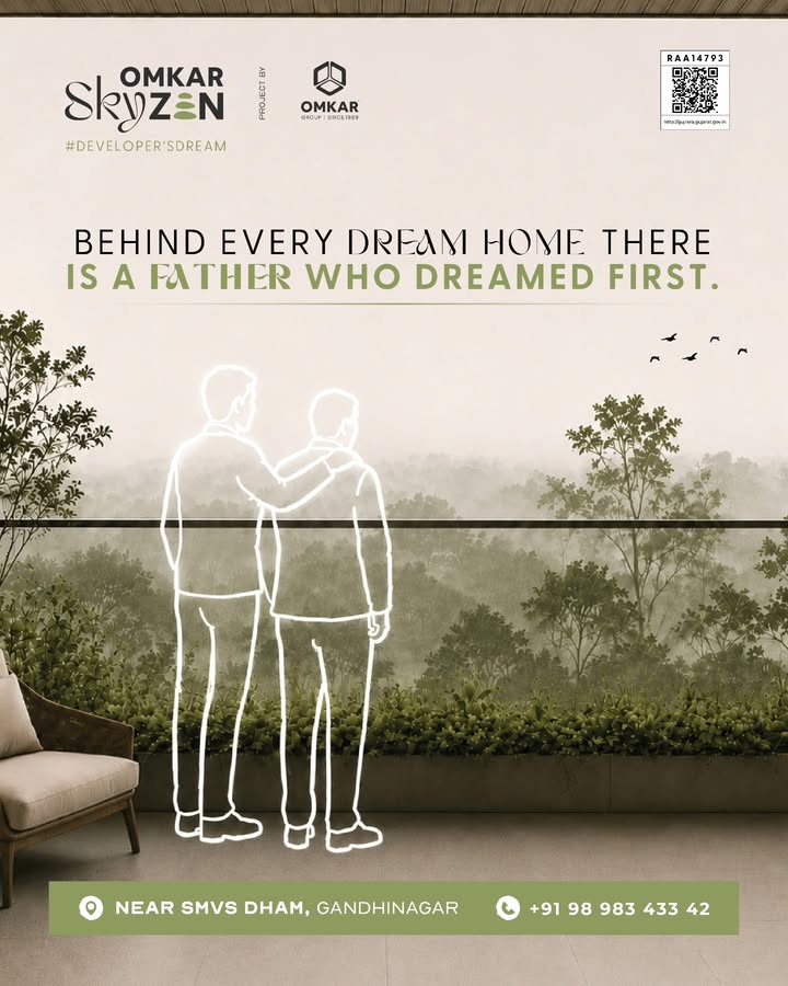 Omkar Group,  OmkarGroup, legacy, realestategandhinagar, realestateahmedabad, realestate