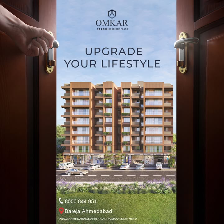 Omkar Group,  OmkarGroup, Omkar2, OmkarElite, AffordableLuxury, AmenitiesForAll, BudgetFriendlyHomes, DreamHome, 3BHK, 2BHK, Home, Flat, Residence, Property, Narol, Vatva, Bareja, Vastral, Isanpur, AffordableLuxuryLiving