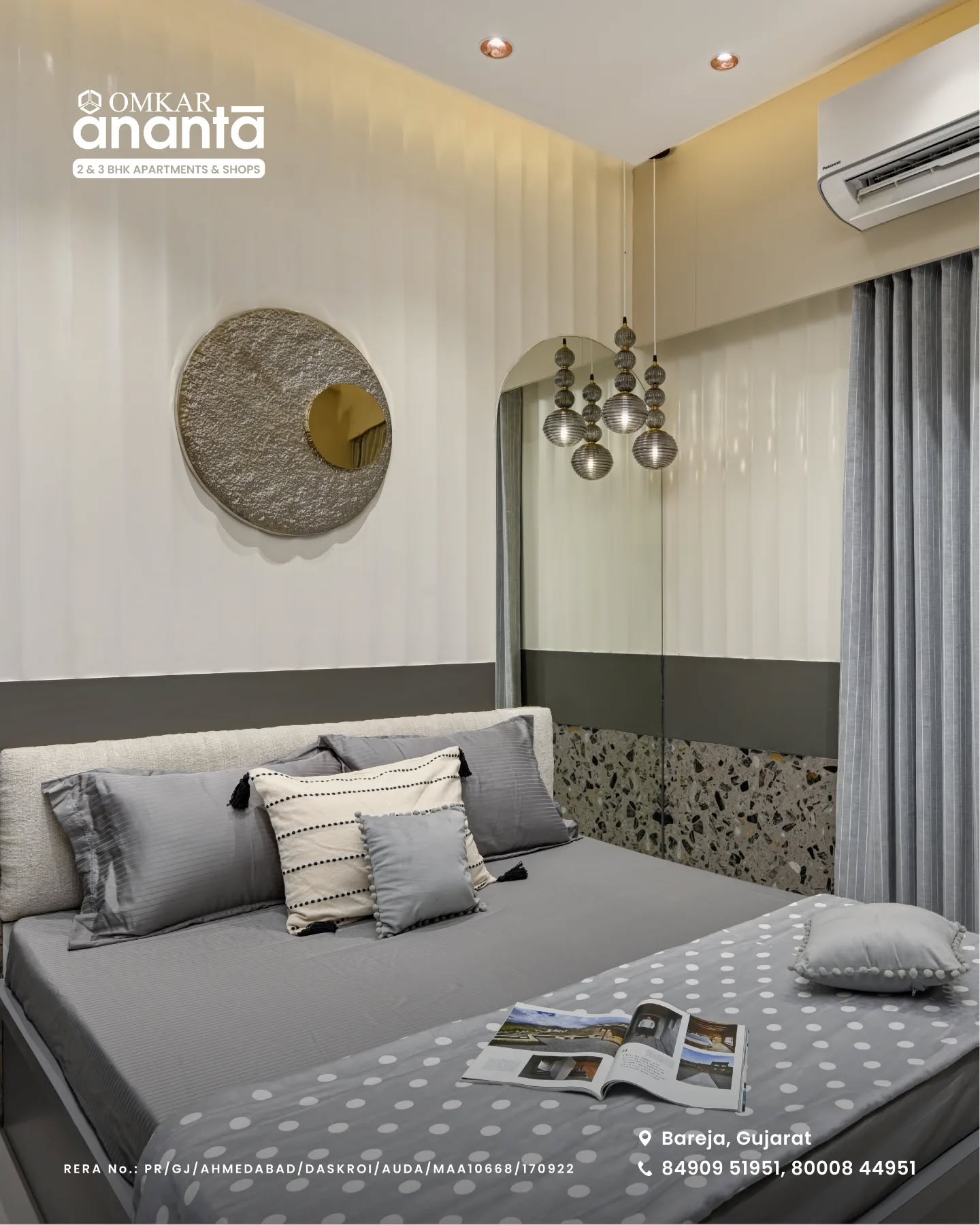 Omkar Group,  barejaahmedabad, omkarananta, omkargroup, omkar, bareja, 2bhkapartments, 3bhkapartments, homeinbareja, spacioushomes, spaciousapartments, #samplehouseready, samplehouse🏠, samplehouse