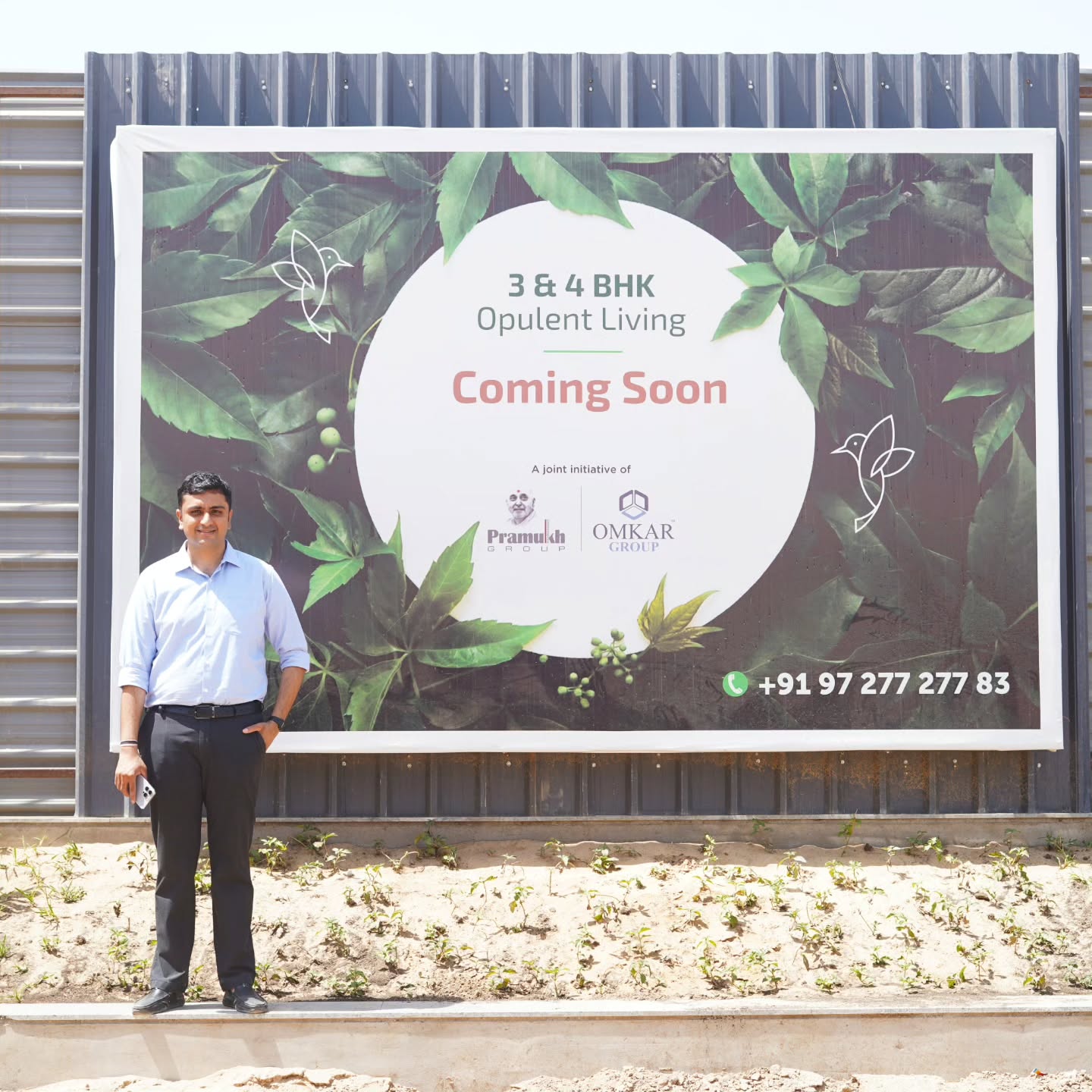 Omkar Group,  RaviBaroliya, GreaterGiftCity, OmkarGroup, Upcoming, 3BHK, 4BHKFlats, Residential, RealEstate, Opportunity, Investor, RealEstateInvesting, launchingsoon