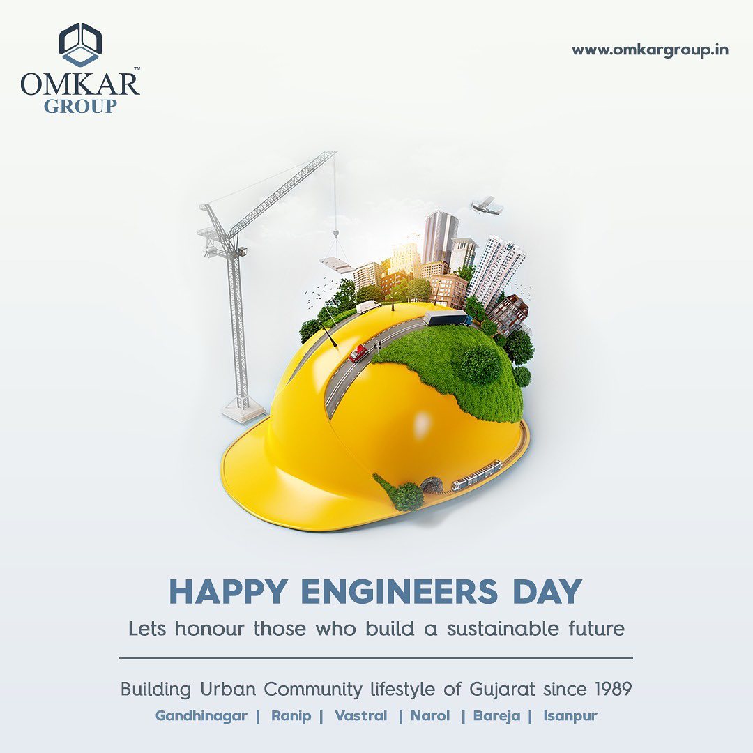 Omkar Group,  ideas, creations., EngineersDay, EngineersDay2022, happyengineersday