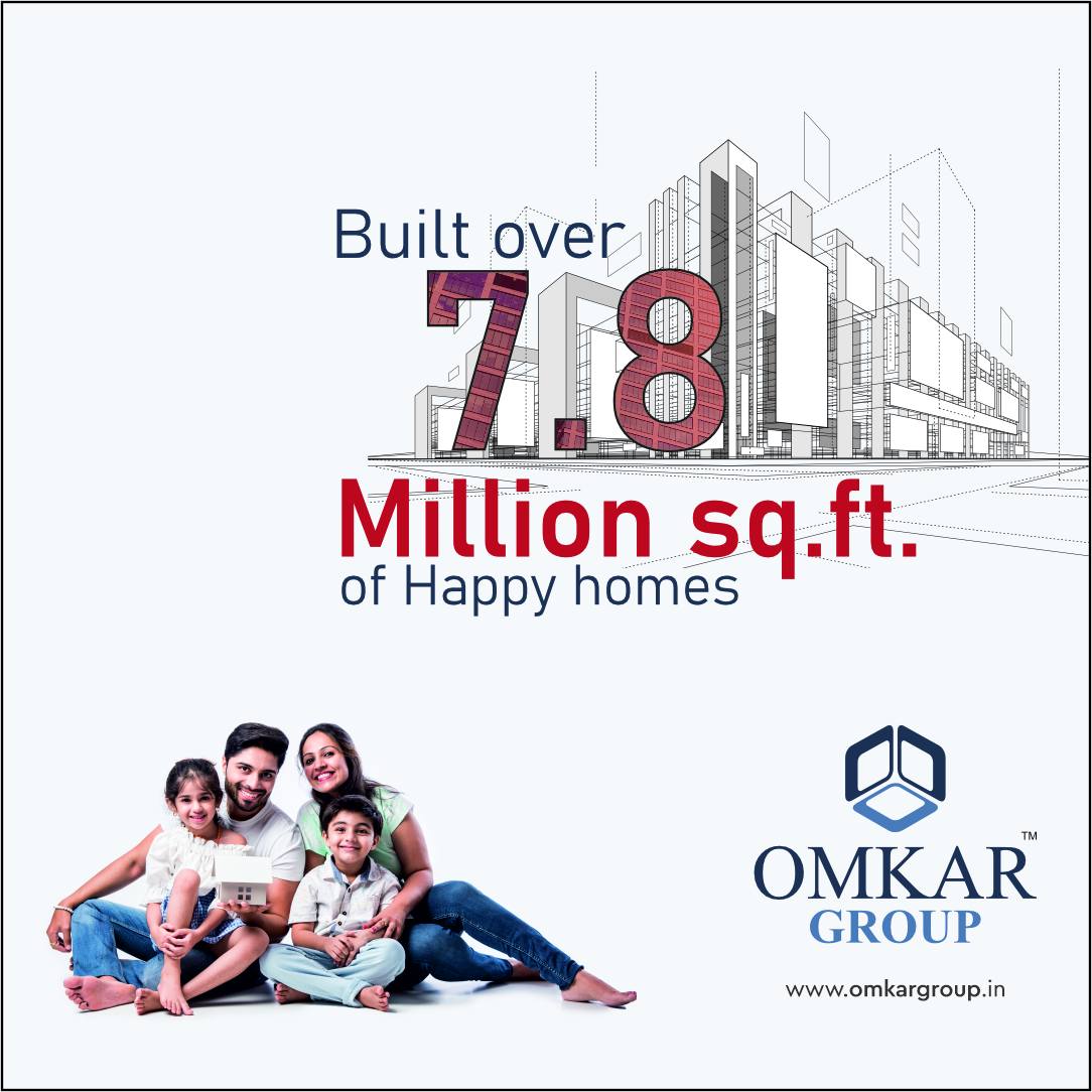 Omkar Group,  OmkarGroup, RealEstate, HappyHomes, ahmedabadcity