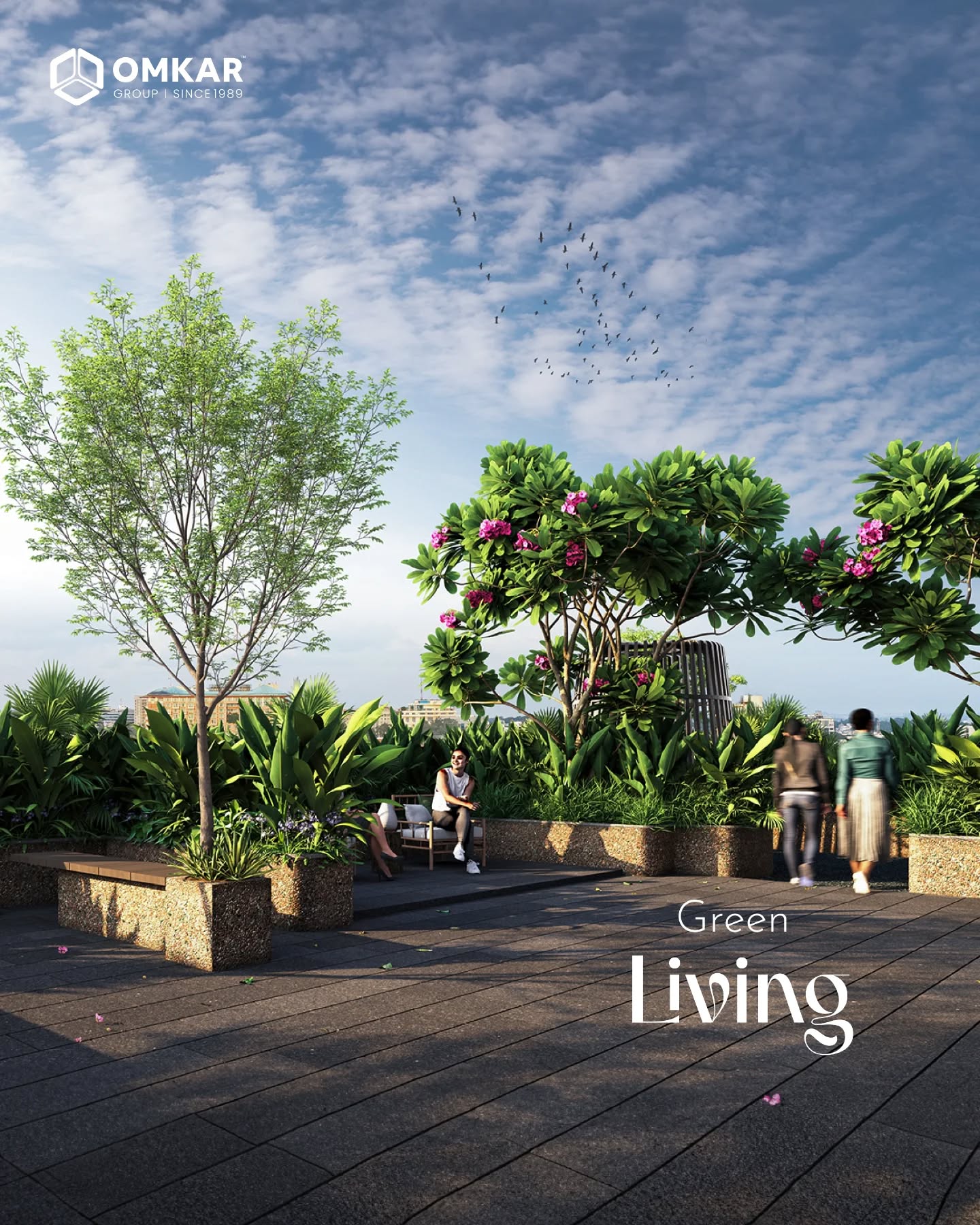 Omkar Group,  omkar, omkargroup, gandhinagar, greenbuilding, personalspace, groundedsafety, greenliving, launchingsoon🚀, luxuriouslifestyle, luxury, livebeyondexpectations